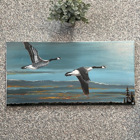 Other - Geese Painting by zjsstudios on Instagram